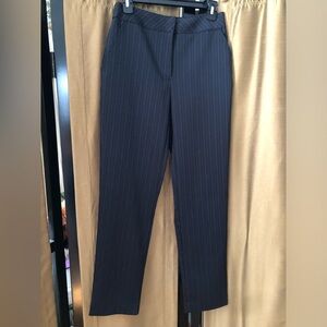 Express Bleus Black w Blue Pinstripes